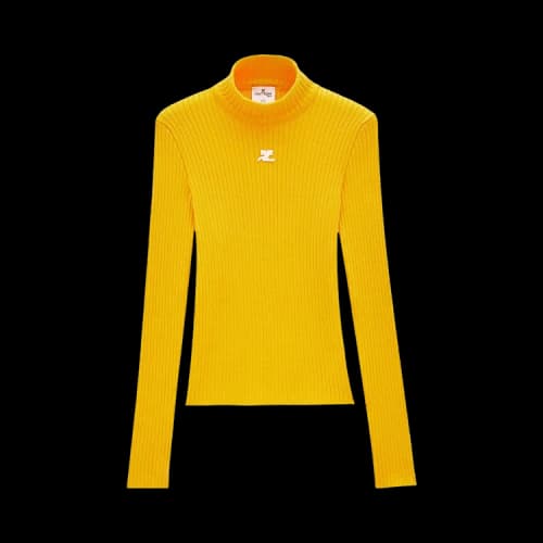 Courrèges Knit Jumper 'Yellow'