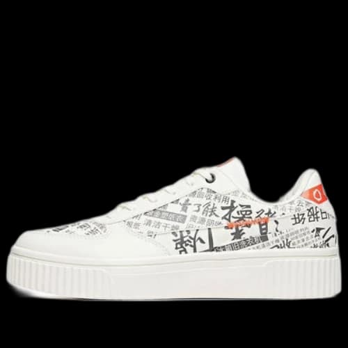ANTA Skateboarding Series Sneakers 'White Grey' (Women's)