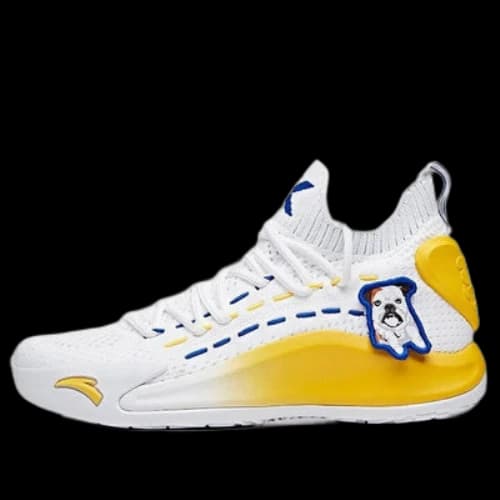ANTA x Baique Ling Klay Thompson Mid Top 'White Yellow Blue' (Women's)