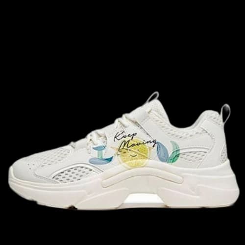 ANTA Running Series Sneakers 'White Yellow' (Women's)