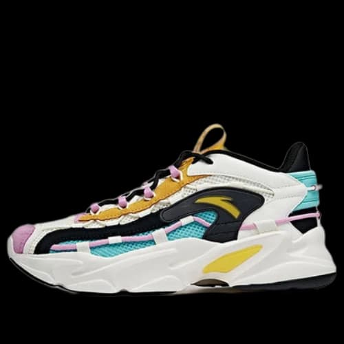 ANTA Life Series Sneakers 'White Yellow Green' (Women's)
