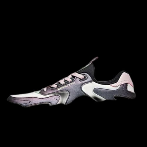ANTA Dad Shoes 'Black Purple' (Women's)