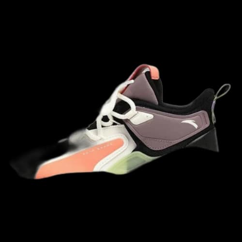 ANTA Badao Mid 'White Black Purple' (Women's)