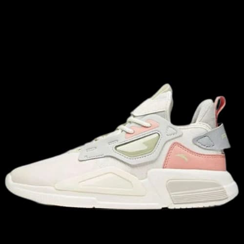 ANTA Running Series Sneakers Mid 'White Grey Pink' (Women's)