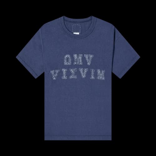 Visvim Jumbo Tee Short-Sleeve Alumni 'Navy'