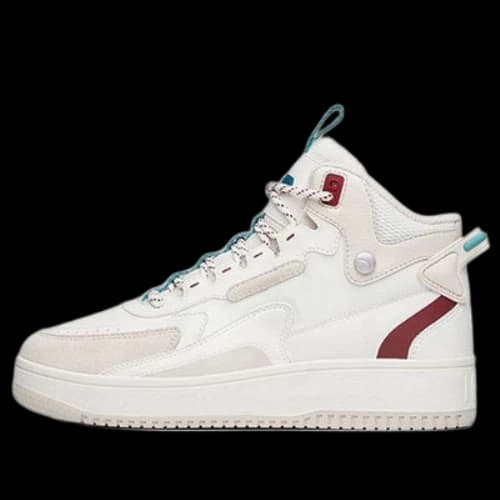 ANTA Fashion Series Sneakers High 'Light Grey' (Women's)