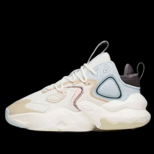 ANTA Baodao Wai Feng 2 Mid 'White Blue' (Women's)