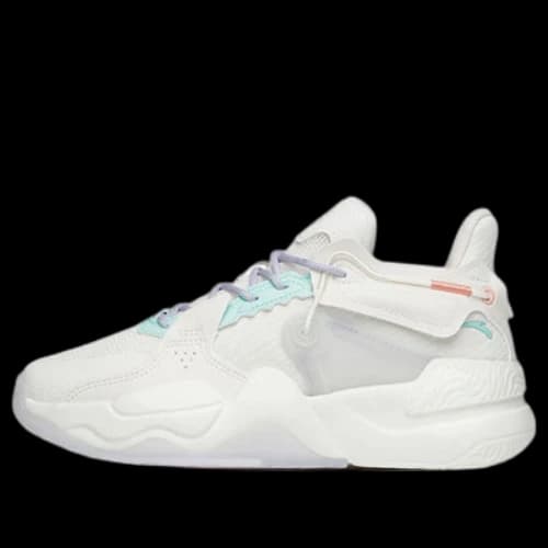 ANTA Life Series Sneakers 'White Purple Green' (Women's)