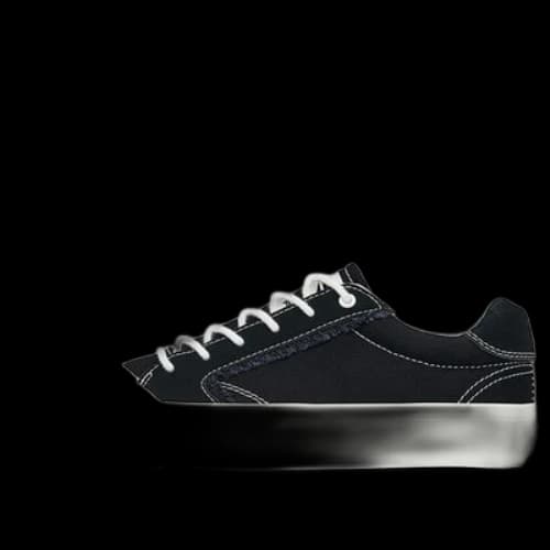 ANTA Life Series Sneakers Canvas 'Black White' (Women's)
