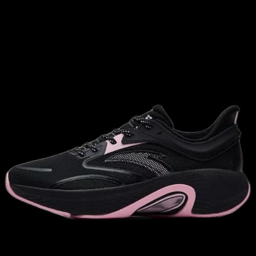 ANTA Running Series Sneakers 'Lightweight Black Pink' (Women's)