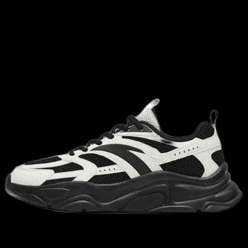 ANTA Life Series Lightweight Casual Sneakers 'Black White' (Women's)