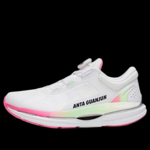 ANTA Running Series Sneakers 'White Green Pink' (Women's)