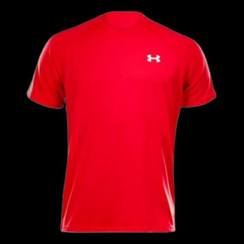 Under Armour UA Quick Dry Sports Short Sleeve Red