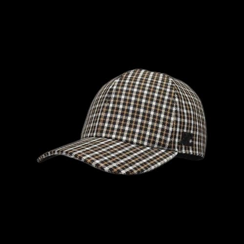 Courrèges Mini Check Cap 'Black'