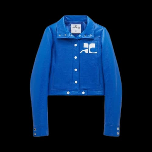 Courrèges Reedition Vinyl Jacket 'Blue'
