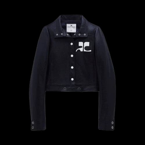 Courrèges Reedition Vinyl Jacket 'Navy'
