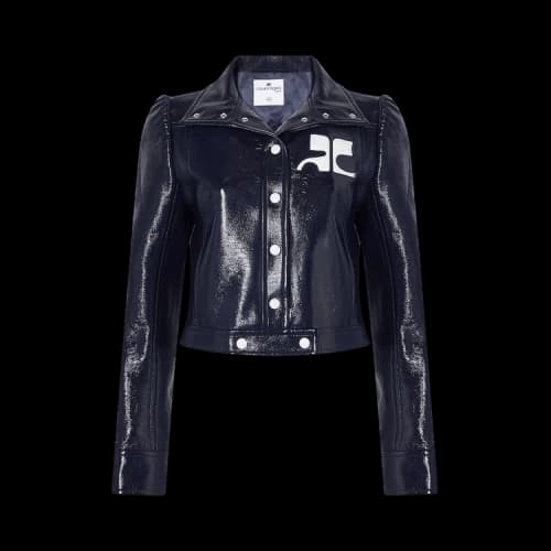 Courrèges Vinyl Jacket 'Black'