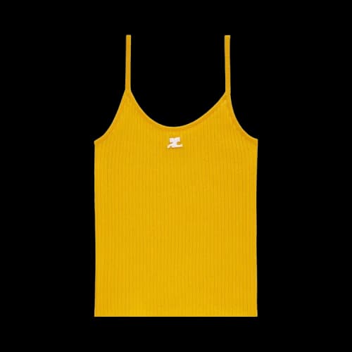 Courrèges Tank Top 'Yellow'
