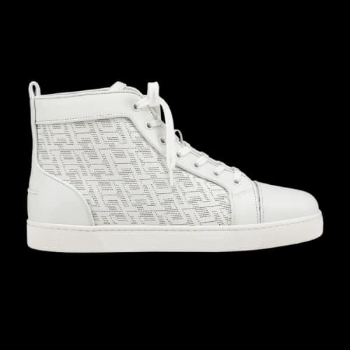 Christian Louboutin Louis Orlato Flat High 'Techno CL - White'