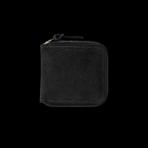 Visvim Leather Bi Fold Wallet 'Black'