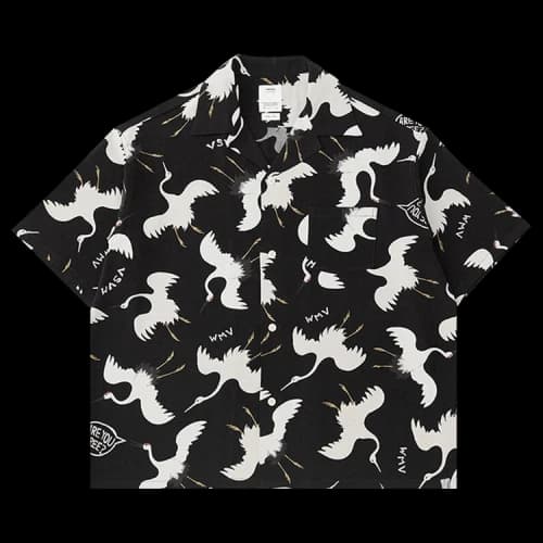 Visvim Crosby Hikaku Vacation Shirt 'Black'