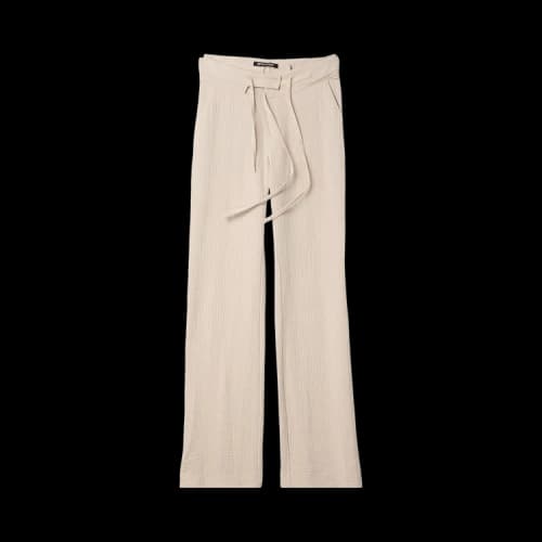 Ottolinger Double Fold Mousseline Suit Pants 'Stone'