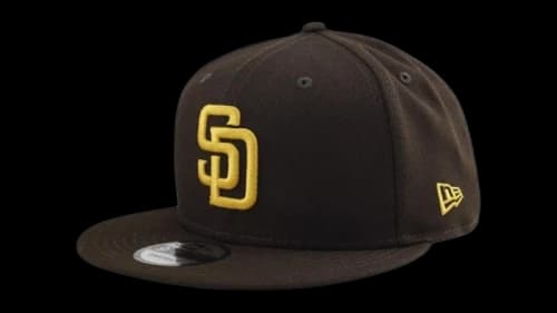 New Era 9Fifty San Diego Padres Snapback Cap Black