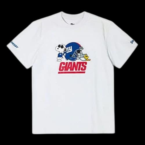 New Era x Crossover Giants Round Neck Short Sleeve Unisex White