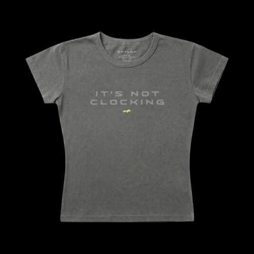 SKYLRK Coachella It's Not Clocking Tee 'Grey'