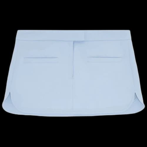 Courrèges Twill Heritage Pocket Mini Skirt 'Sky'