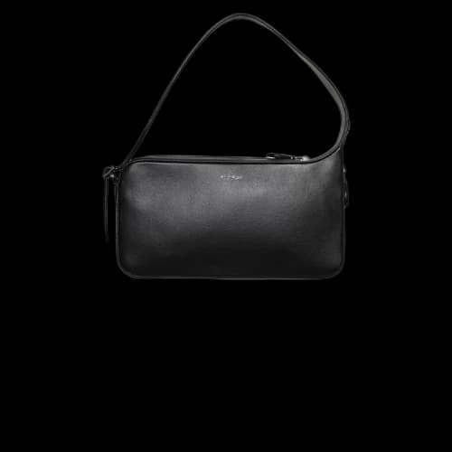 Courrèges Leather Racer Bag 'Black'
