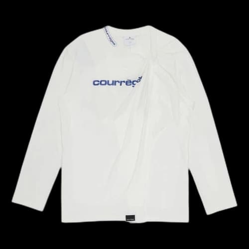 Courrèges Single Twist Shell Body Jersey 'Heritage White'