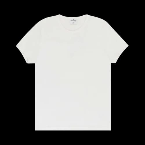 Courrèges Bumpy Contrast Ringer T-Shirt 'White'