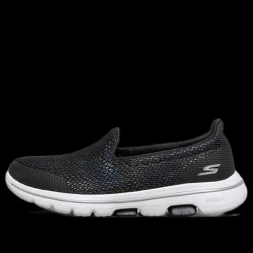 Skechers Go Walk 5 Slip-on 'Black White' (Women's)