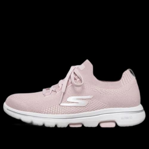Skechers Go Walk 5 Sports Shoes Pink/White (Women's)