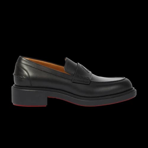 Christian Louboutin Urbino Moc Flat Loafer 'Black'
