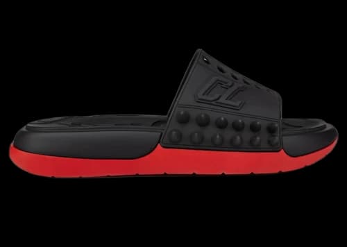 Christian Louboutin Take It Easy Slides Black
