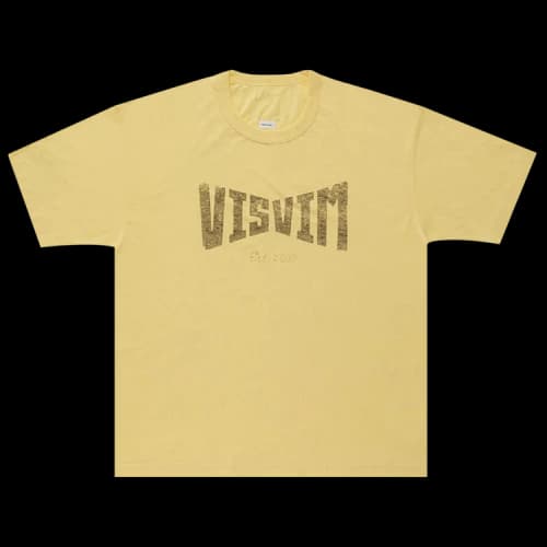 Visvim Heritage Printed T-Shirt 'Yellow'