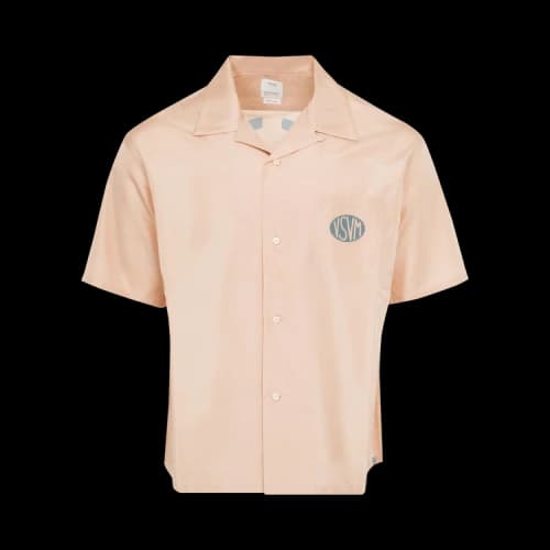 Visvim Crosby Short-Sleeve Shirt 'Pink'