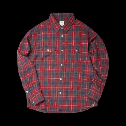Visvim Pioneer Long-Sleeve Shirt 'Red'