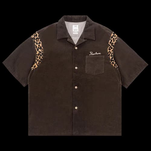 Visvim Wallis Down Short-Sleeve Shirt 'Black'