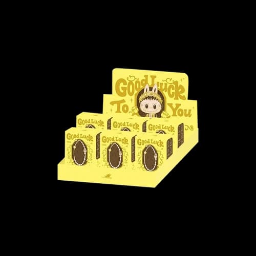 Pop Mart Labubu THE MONSTERS Good Luck to You Phone Charm Sealed Case 'Mystery' (6 Blind Box)