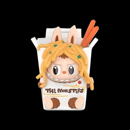 Pop Mart Labubu THE MONSTERS Wacky Mart Series Figure 'Chow Mein'