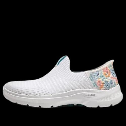 Skechers Go Walk 6 Tropical Bay 'White Multicolor' (Women's)