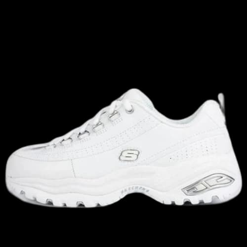 Skechers D'Lites Low-Top Running Shoes White (Women's)