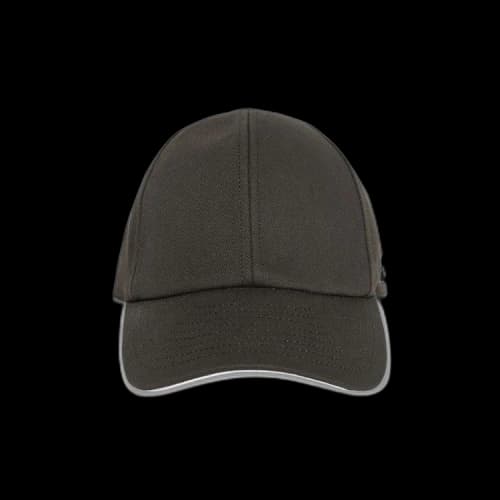 Courrèges Embroidered Cap 'Mud Brown'