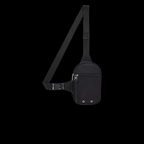 Courrèges Dealer Nylon Crossbody Bag 'Black'