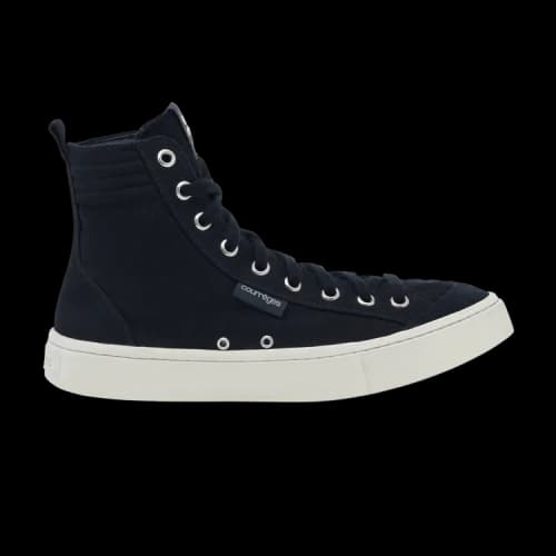Courrèges Bitume Canvas Sneaker 'Black'