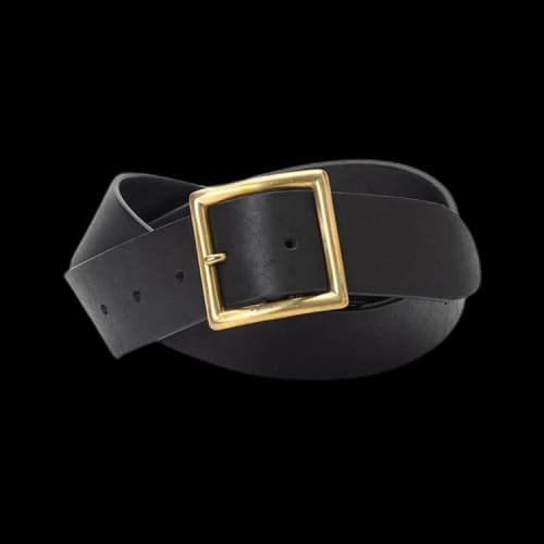Visvim Plain Belt 'Black'