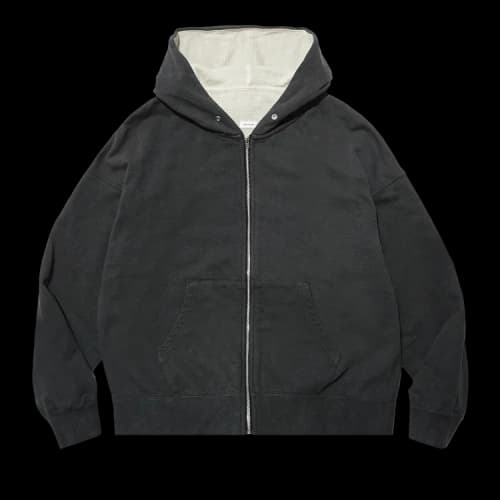 Visvim Jumbo SB Dual Hoodie F.Z. DMGD 'Black'